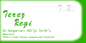 terez regi business card